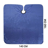 Blue Barber Hairdressing Cape