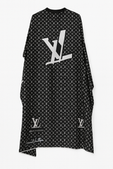 Black & White Barber Hairdressing Cape