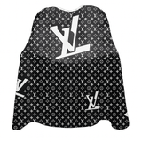 LV Black & White Barber Hairdressing Cape