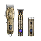 Hair Clipper Beard Trimmer Nose Hair Trimmer 3pcs Set