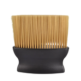 Brown Hairs Barber Neck Brush Nylon Synthetic hair