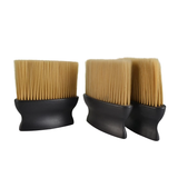 Brown Hairs Barber Neck Brush Nylon Synthetic hair