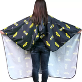 Black & Yellow Hairdressing Barber Cape