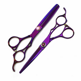 Purple Hairdressing 6.0" Scissors Set