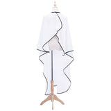 Plain white Professional Barber Hairdressing Cape