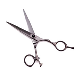 Black Swivel 6.0" 440c Hairdressing Scissors Set