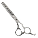Silver Snake Hair Thinning Scissors