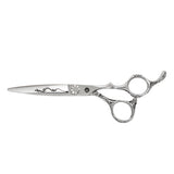 Silver Snake Hairdressing Scissors 6.0