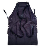 leather barber apron