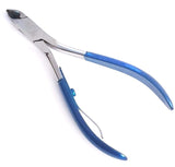 Cuticle Cutter With Blue Handle