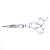 Dragon Blue Crystal Professional Hairdressing Scissors