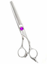 Dragon Purple Crystal Line Thinning Scissors