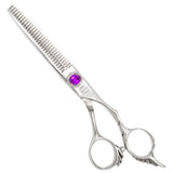 Dragon Purple Crystal Line Thinning Scissors