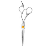Professional Dragon Yellow Crystal Line Barber Scissors