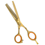 Golden Hair Thinning Scissors