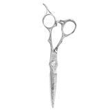 Silver Damascus Pattern 6.0'' & 6.5" 440c Hairdressing Scissors Set