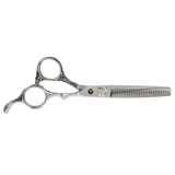 Silver Snake Hair Thinning Scissors