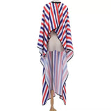 Multicolored Barber Cape