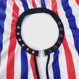 Multicolored Barber Cape