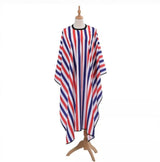 Multicolored Barber Cape