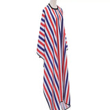 Multicolored Barber Cape