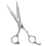 Silver Snake Hairdressing Scissors 6.0