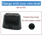 Professional Barber Black Clipper Charging Dock Stand