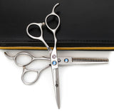 Silver Line Left Handed Hairdressing Scissors Set