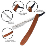 Sliding Model Single Blade Straight Razor