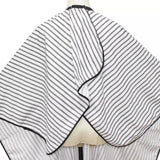 White & Black Hairdressing Barber Cape