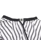 White & Black Hairdressing Barber Cape