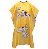 Kids Hairdressing Cape In Yellow Color