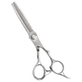 Silver Damascus Pattern 6.0'' & 6.5" 440c Hairdressing Scissors Set