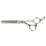 Silver Snake Hair Thinning Scissors