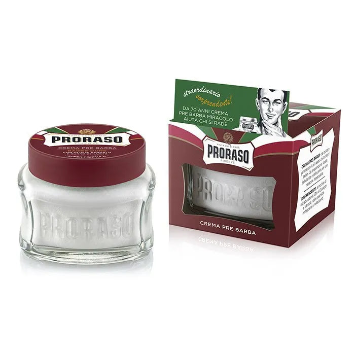 Proraso Pre- Shave Cream 100 ml Jar - Sandalwood & Shea Butter