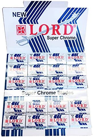Lord Super Chrome Double Edge Safety Razor Blades