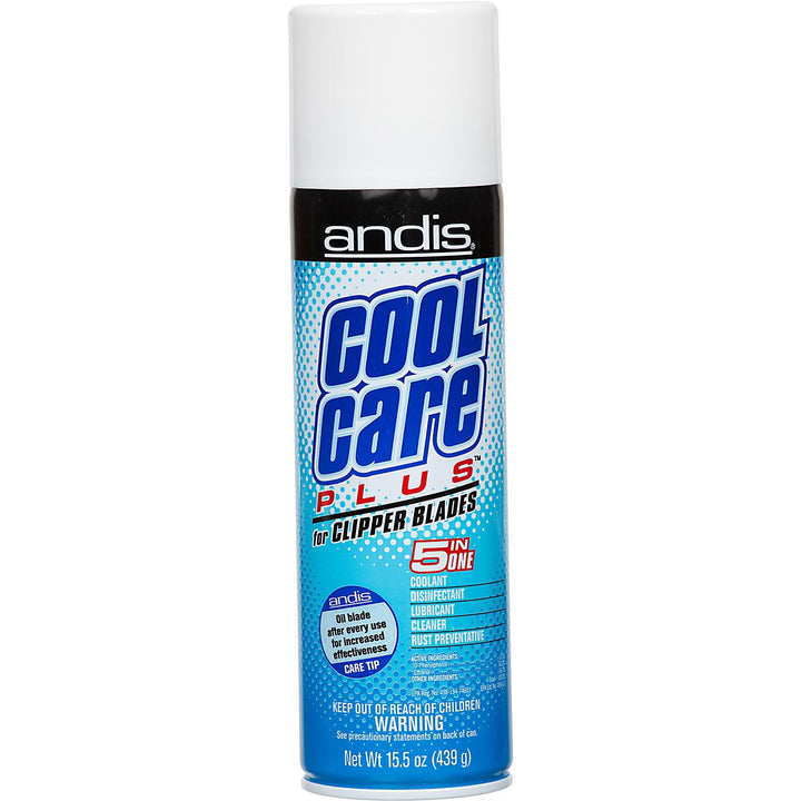 Andis Cool Care Plus Spray 5 in 1 Clipper Blade Cleaner 15.5oz