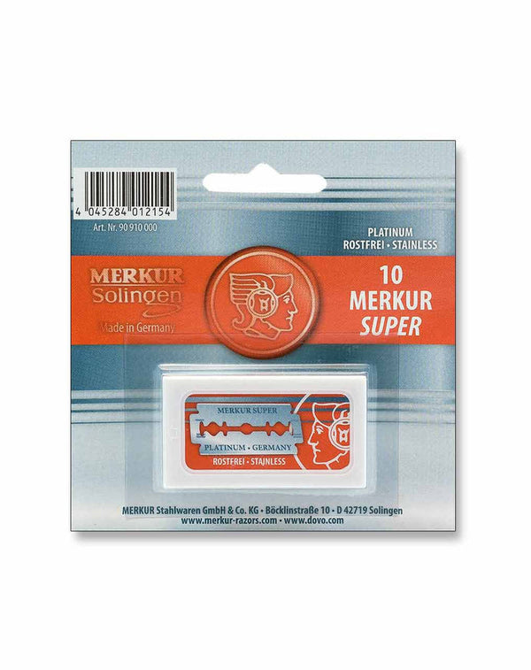 Merkur Double Edge Razor Blades (10 Blades)