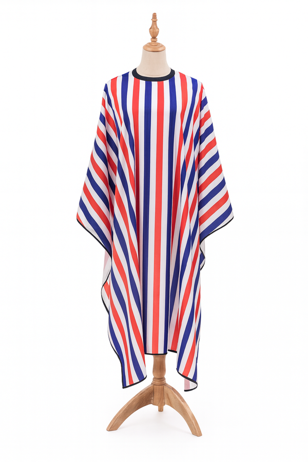 Multicolored Barber Hairdressing Cape