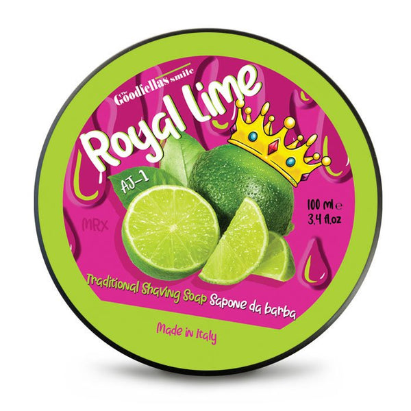 The Goodfellas’ smile shaving cream-soap royal lime formula aj-1 100ml