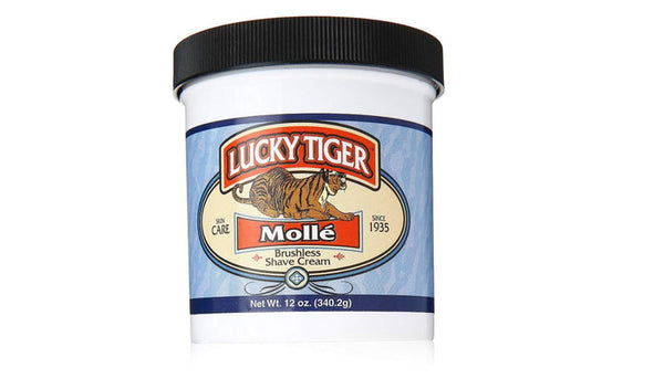 NEW LUCKY TIGER MOLLE BRUSHLESS SHAVE CREAM 340 gR