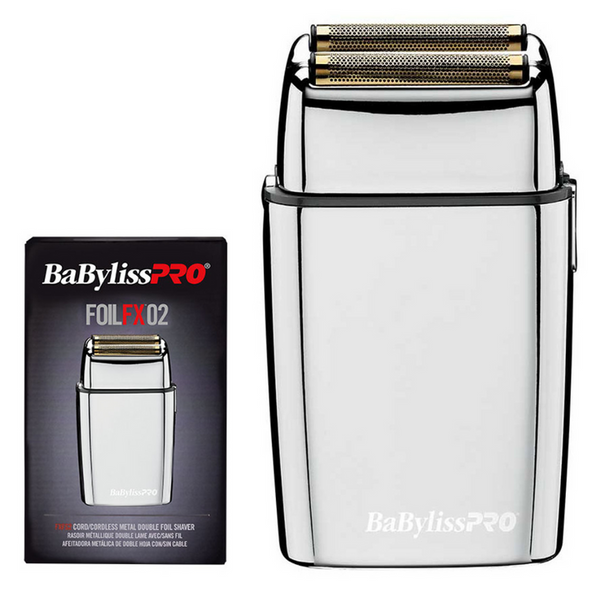 BaBylissPRO Silver Double Foil Shaver FX02