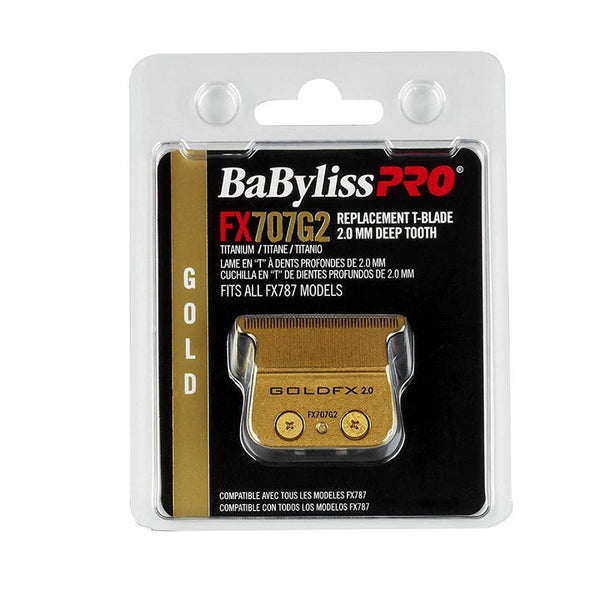 BabylissPro FX707G2 GOLD Deep Tooth Gold Trimmer Replacement Blade