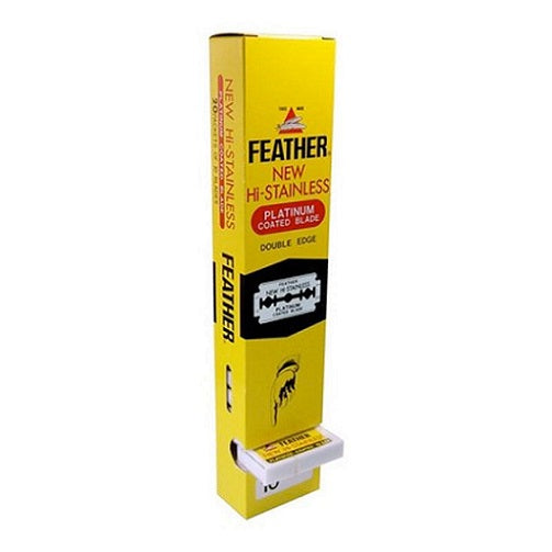 Feather Double Edge Razor Blades - 200 Blades