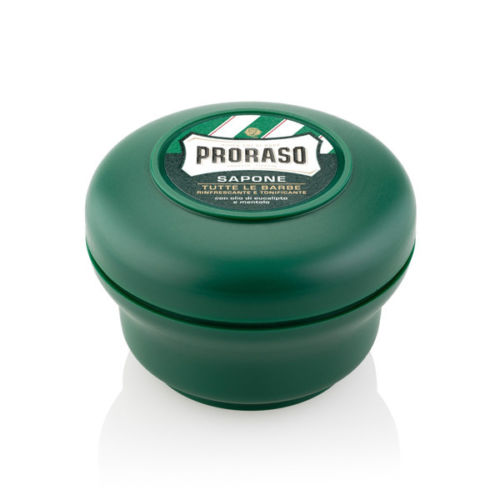 Proraso Shaving Soap 150ml Tub - Menthol and Eucalyptus