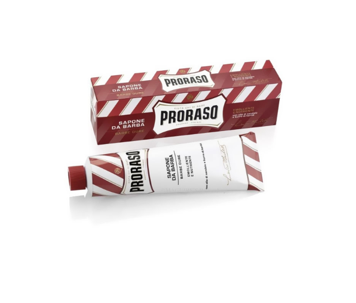 Proraso Shaving Cream 150 ml Tube - Sandalwood & Shea Butter