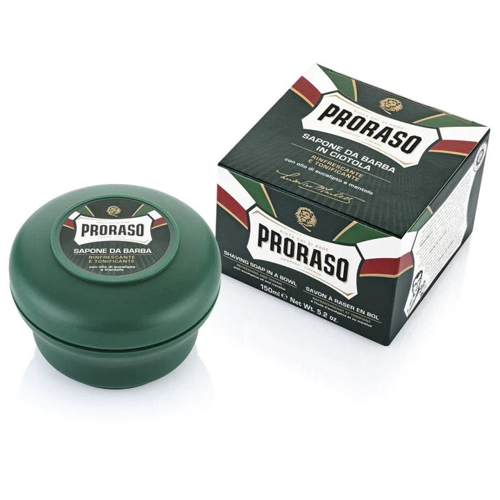 PRORASO - Shaving Soap - Eucalyptus & Menthol