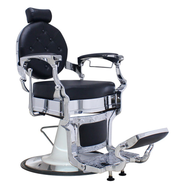 Costanzo Barber Chair Silver