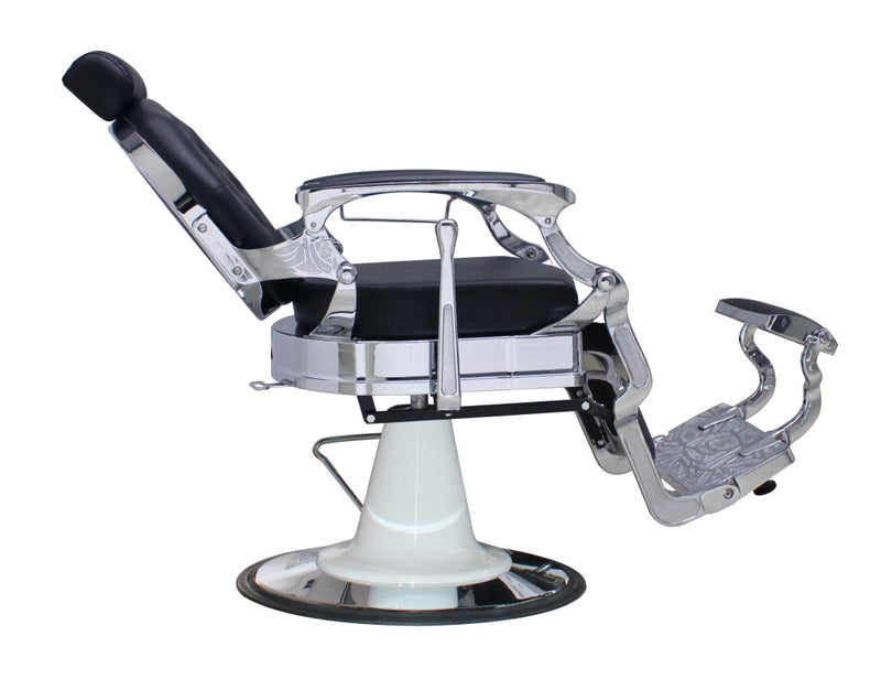 Costanzo Barber Chair Silver