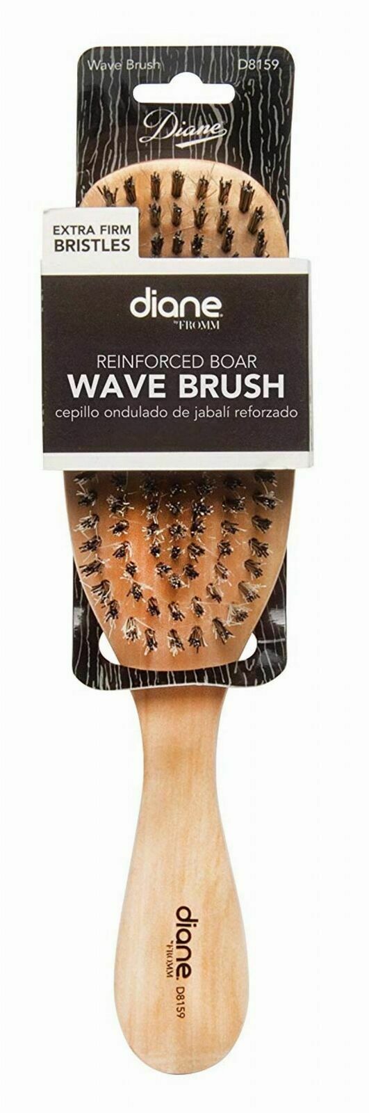 DIANE -Wave Hair Brush Reinforced Boar Extra Firm Bristles